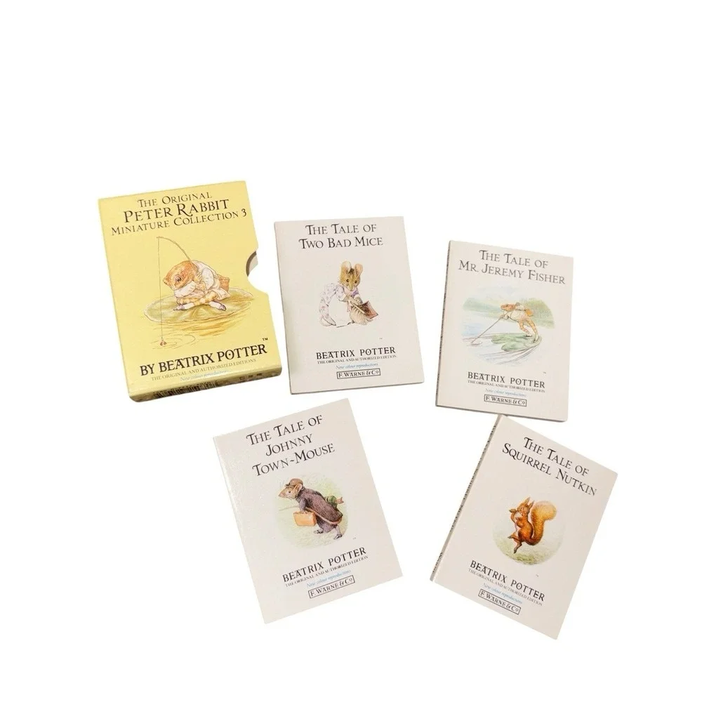 The Original Peter Rabbit Miniature Collection Set Of 4 By Beatrix Potter
